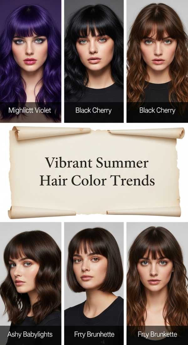 Vibrant Summer Hair Color Trends 6a142b6d09248