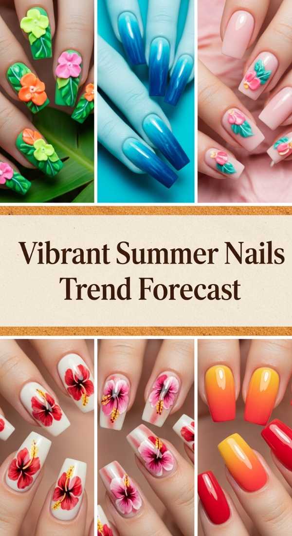 Gilded Gatherings: A Masterclass in High-End Holiday Style Vibrant Summer Nails Trend Forecast 6a13492df1a0a