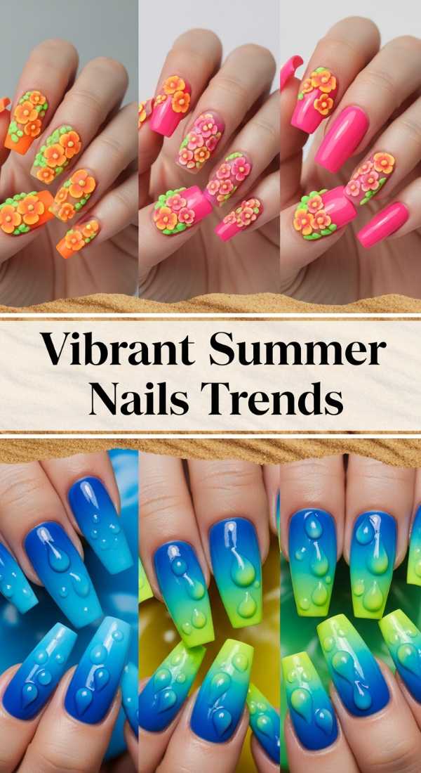 Vibrant Summer Nails Trends 6a134e568d540