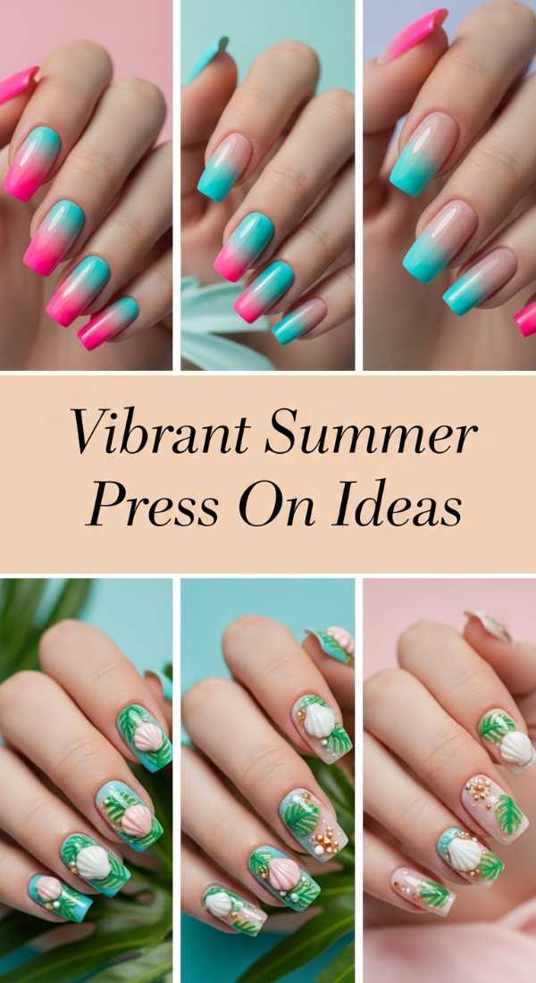 Vibrant Summer Press On Ideas 6a1340793222d