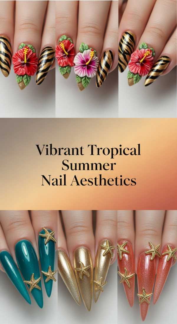 Vibrant Tropical Summer Nail Aesthetics 6a134d44e5449