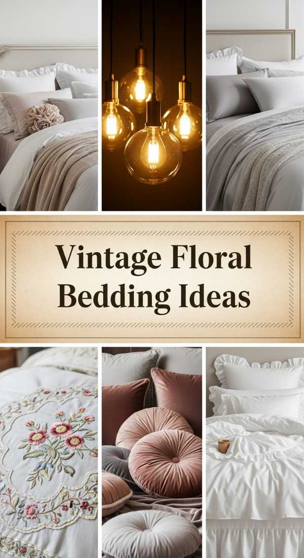 Vintage Floral Bedding Ideas 69f48f3c61212