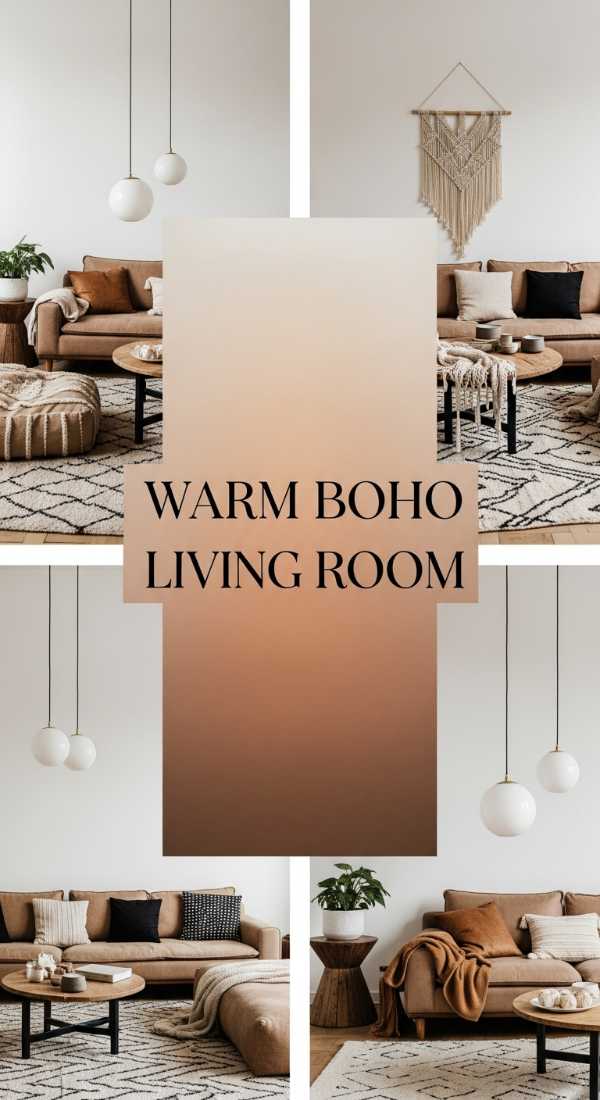 Warm Boho Living Room 6a0ea328807a1
