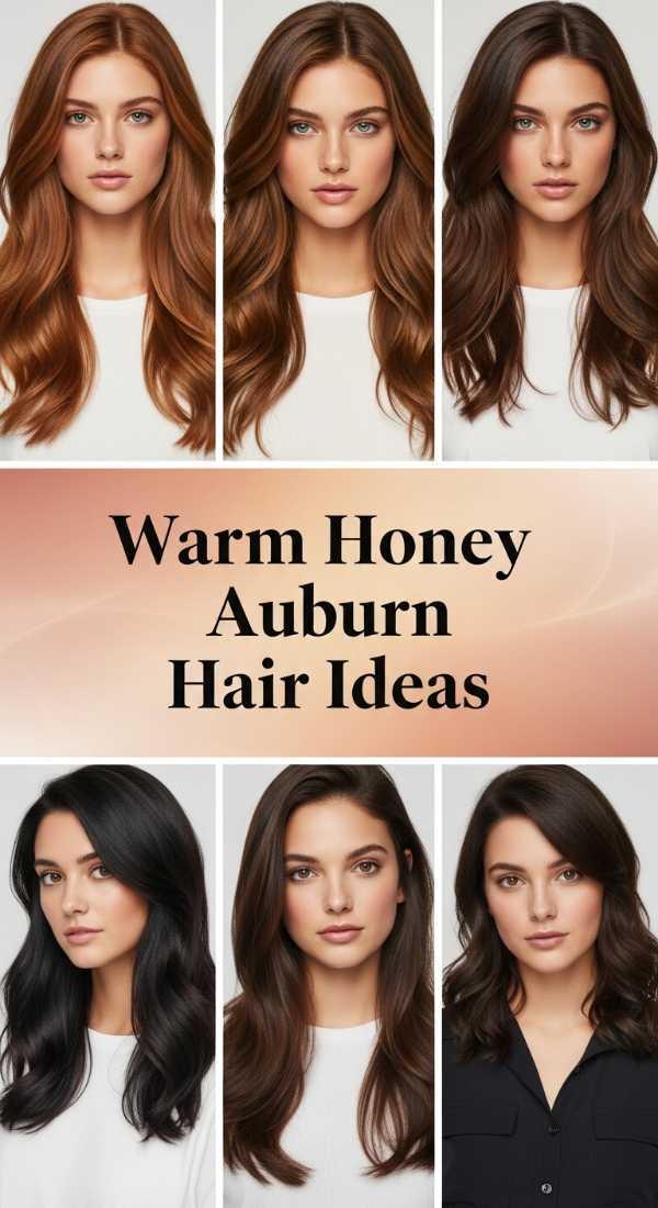 Warm Honey Auburn Hair Ideas 6a14271ae10c8