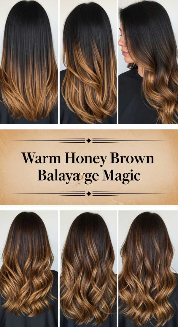 Beyond the Horizon: The Top 2026 Global Hair Trends You Need to See Warm Honey Brown Balayage Magic 6a08d44456d61