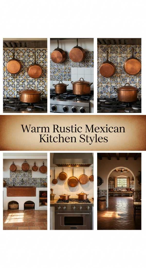 Warm Rustic Mexican Kitchen Styles 6a035a908281f