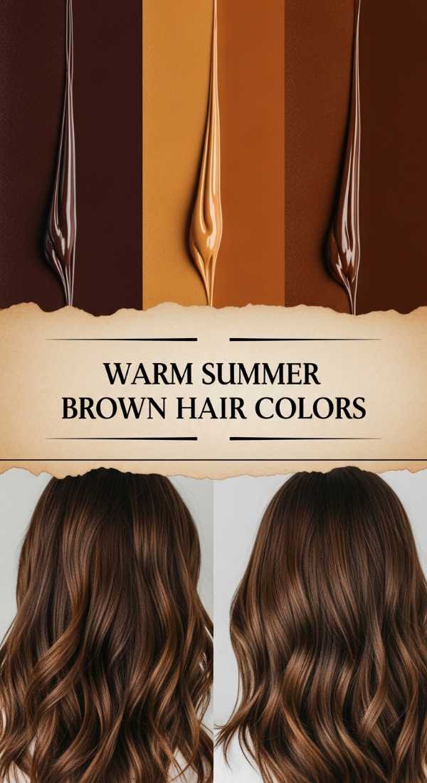 Sun-Kissed & Sophisticated: The Ultimate Summer and Graduation Hair Guide Warm Summer Brown Hair Colors 6a08d289861cf