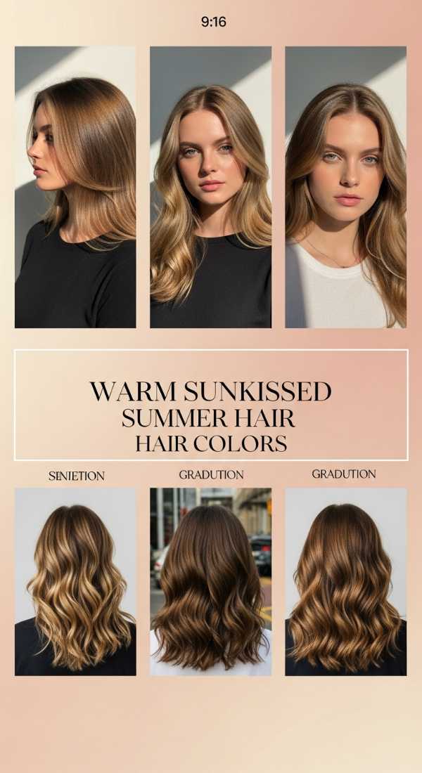 Warm Sunkissed Summer Hair Colors 6a08d45ce02f2