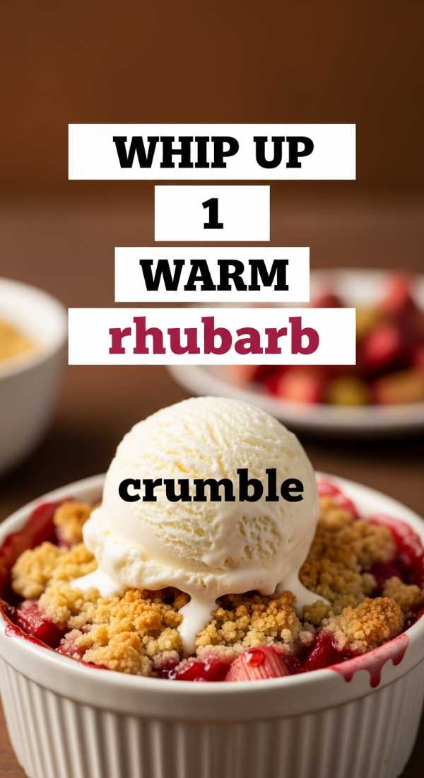Whip Up 1 Warm Rhubarb Crumble 69f4474769c0a