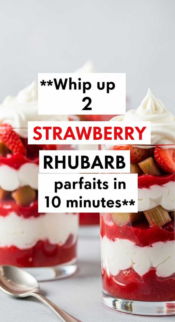 Whip Up 2 Strawberry Rhubarb Parfaits In 10 Minutes 69fd88ad60332