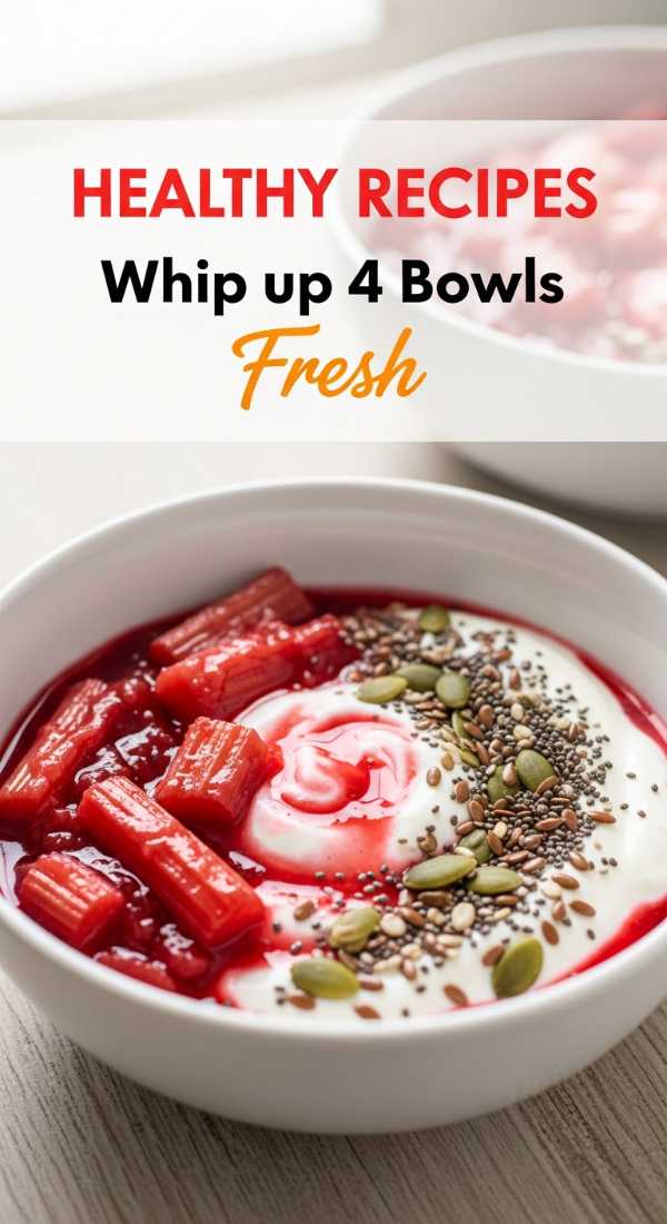 Whip Up 4 Healthy Rhubarb Breakfast Bowls 69f71b17429fe
