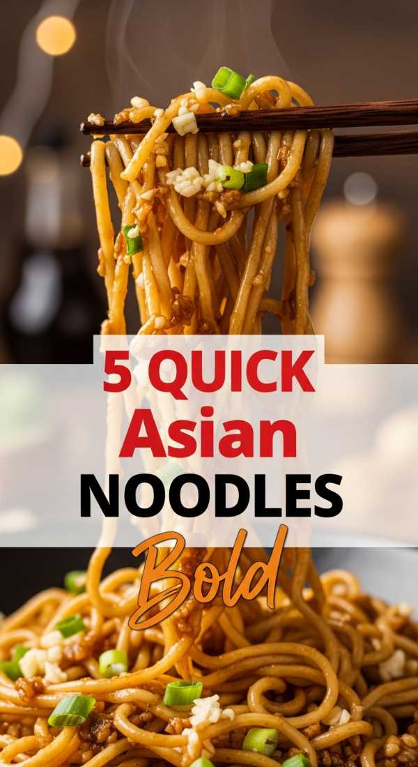 5 Viral Dinner Recipes That Will Actually Save Your Weeknights Whip Up 5 Quick Asian Garlic Noodle Bowls 69fd78d7be3cf