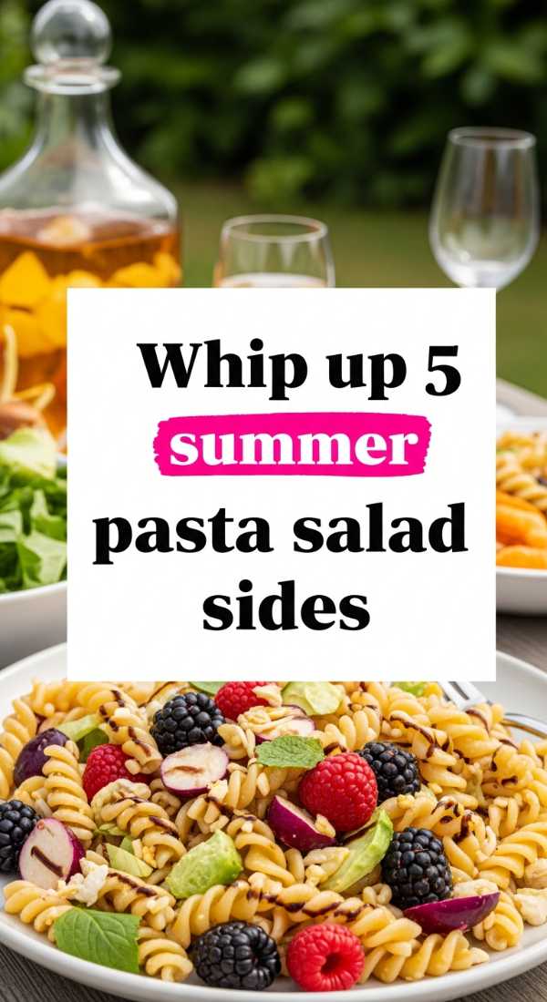 Whip Up 5 Summer Pasta Salad Sides 6a1098aeac3a2