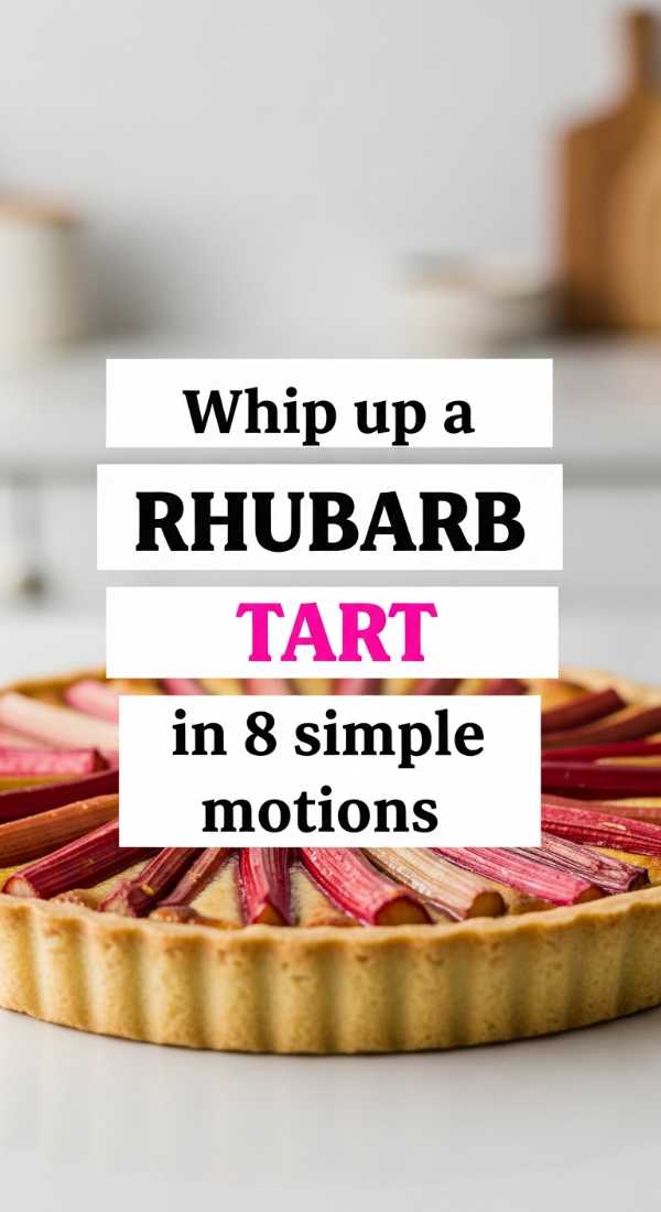 Whip Up A Rhubarb Tart In 8 Simple Motions 69fd8c9e51f1d