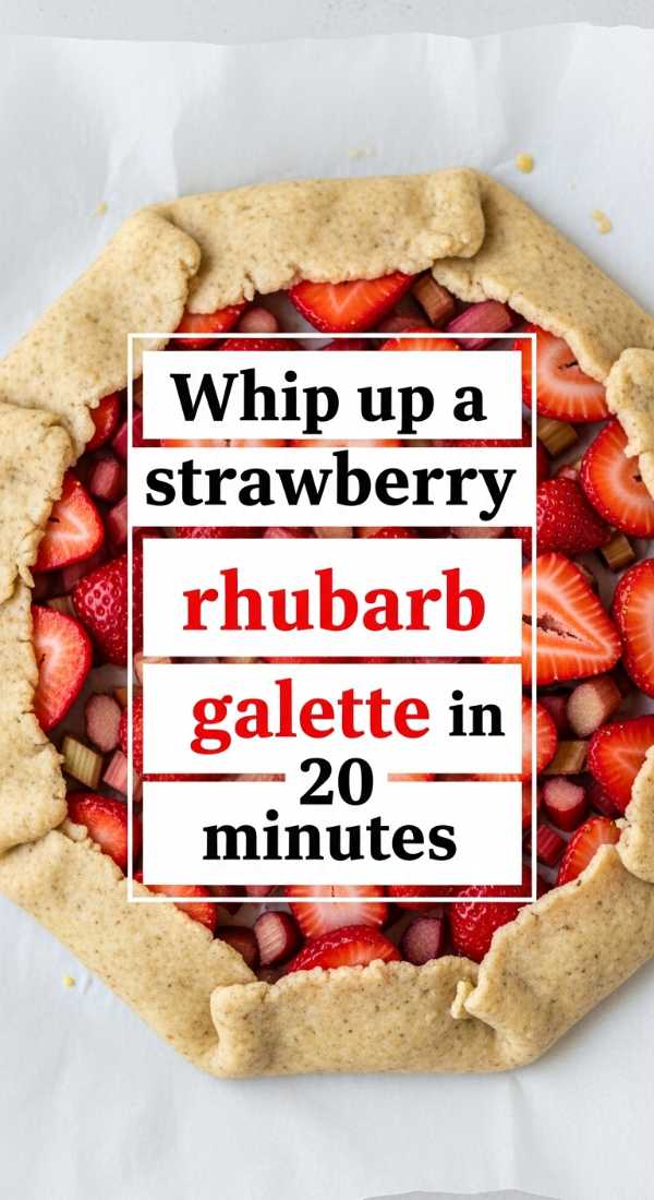 Whip Up A Strawberry Rhubarb Galette In 20 Minutes 6a001aa37686c