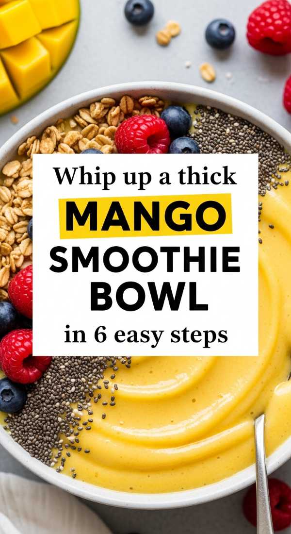 Whip Up A Thick Mango Smoothie Bowl In 6 Easy Steps 69f47c64a77ae