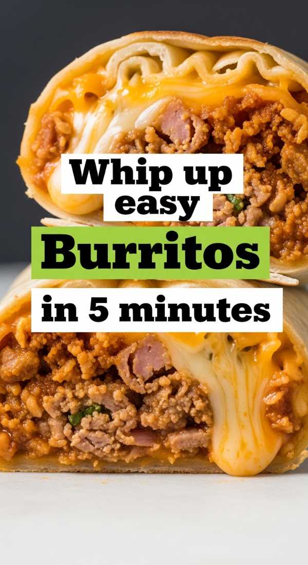 Whip Up Easy Burritos In 5 Minutes 69f44745c4651