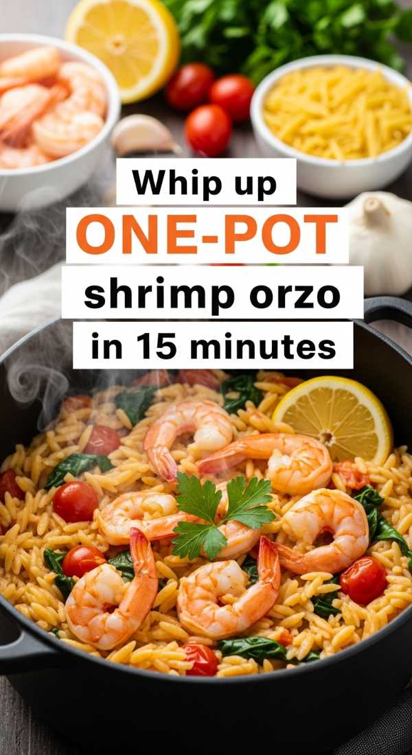 Whip Up One Pot Shrimp Orzo In 15 Minutes 6a0170aea8751
