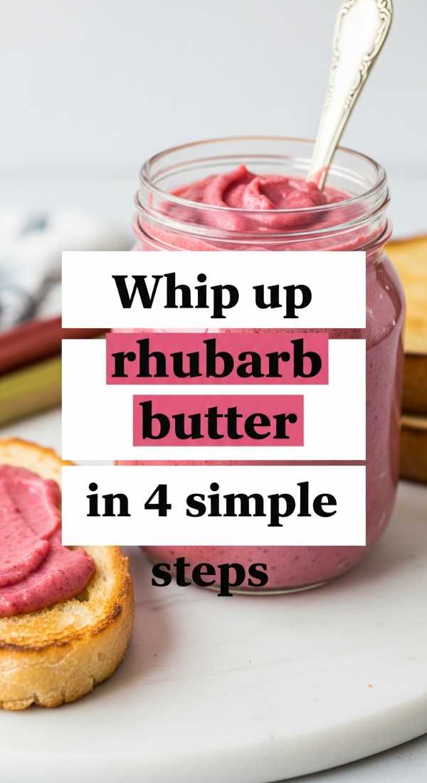 Whip Up Rhubarb Butter In 4 Simple Steps 69f6fe07b7164