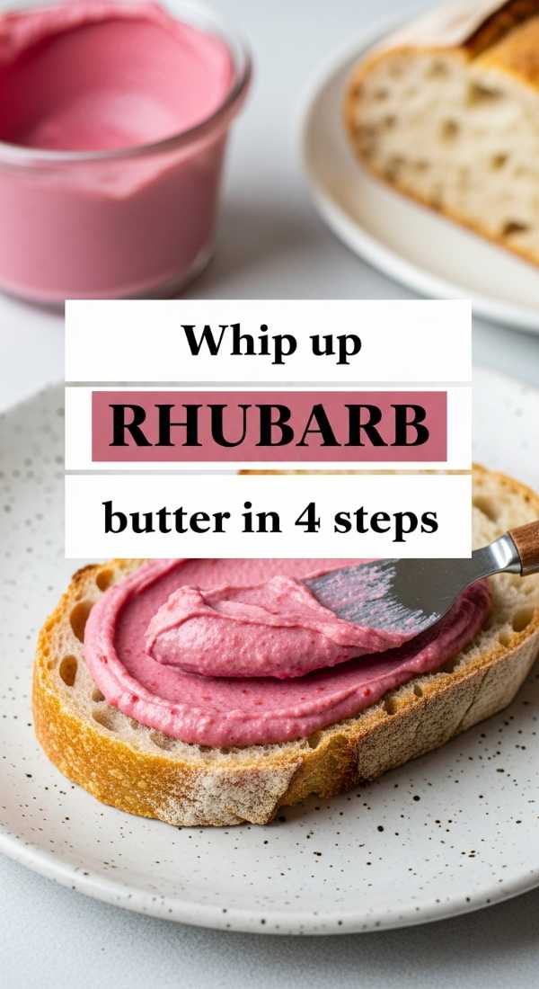 Whip Up Rhubarb Butter In 4 Steps 6a017dcaa6ee5