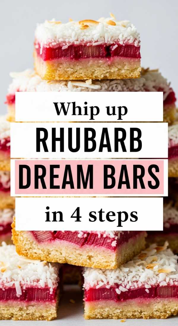 Whip Up Rhubarb Dream Bars In 4 Steps 69fd8aab1aaf6