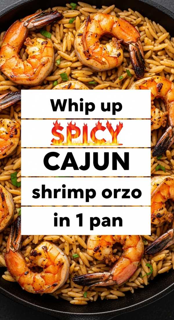 Whip Up Spicy Cajun Shrimp Orzo In 1 Pan 69f47a09661db