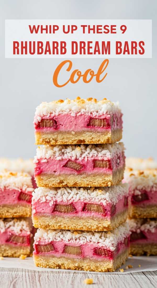 Whip Up These 9 Layered Rhubarb Dream Bars 6a149b2d9451c