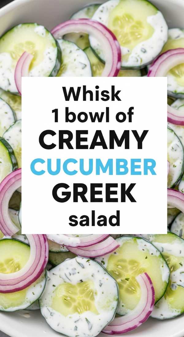 Whisk 1 Bowl Of Creamy Cucumber Greek Salad 6a04238785e20