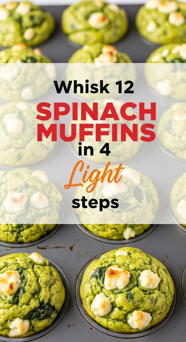 Whisk 12 Spinach Egg Muffins In 4 Light Steps 69fd741730e71