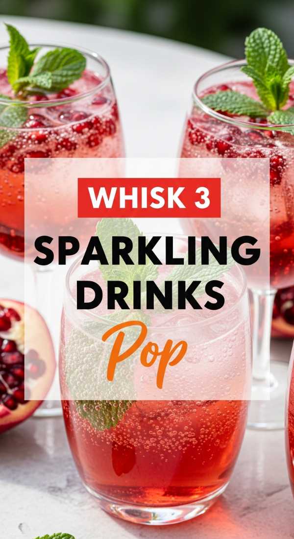 Sip, Sip, Hooray! Your Guide to the Ultimate Summer Refreshments Whisk 3 Sparkling Summer Drinks Without Alcohol Today 6a00269861ff1