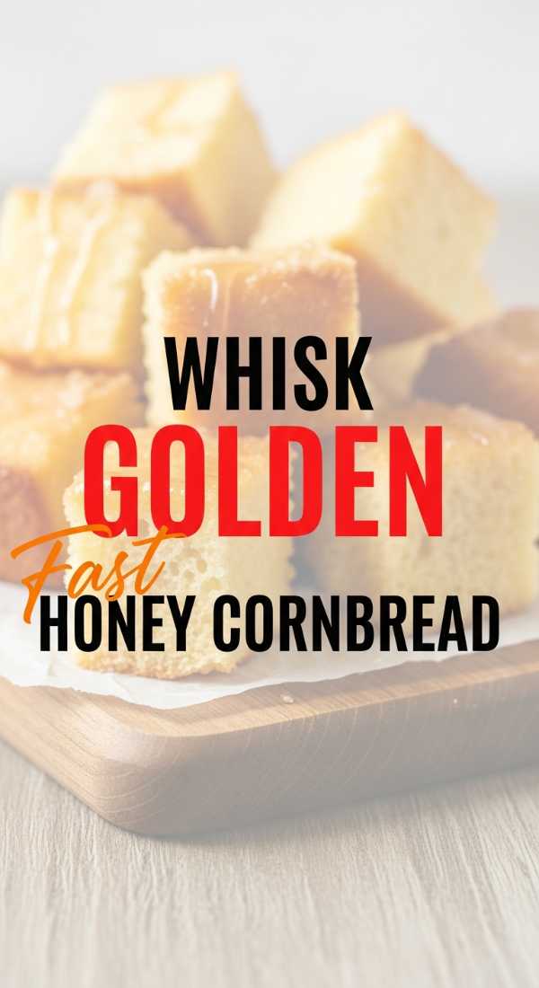 The Lazy Baker's Secret: Easy Guides to Perfect Treats Whisk Golden Honey Cornbread In 2 Quick Minutes 6a1499a6c4888