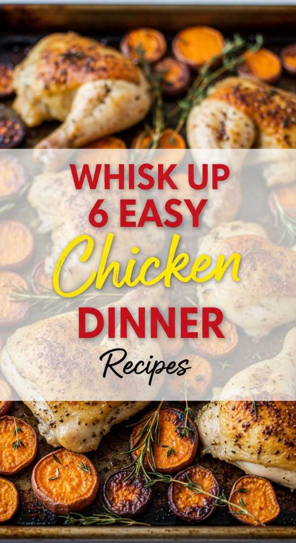 Whisk Up 6 Easy Chicken Dinner Recipes For A Fast Meal 6a044afa78ce3
